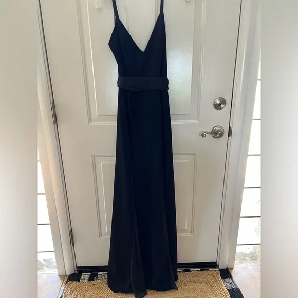 White by Vera Wang | Dresses | White By Vera Wang Black Crepe Bridesmaid Dress | Poshmark White by Vera Wang | Dresses | White By Vera Wang Black Crepe Bridesmaid Dress | Poshmark